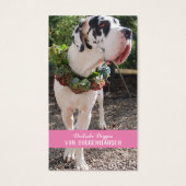 Extravagante Great Danes Business Cards für modern (Vorderseite)