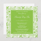 Extravagante großartige Öffnungs-mit Einladung (Vorne/Hinten)