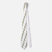 Extravagante grüne krawatte (Vorderseite)