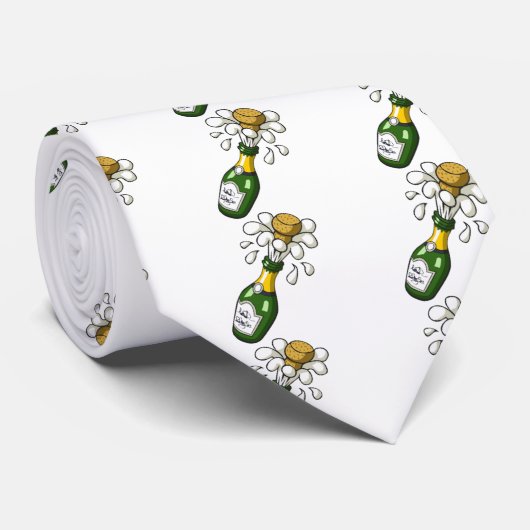 Extravagante grüne krawatte (Gerollt)