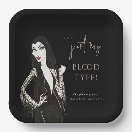 Extravagante Halloween-Papier-Teller Pappteller (Vorderseite)