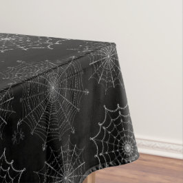 Extravagante Halloween-Spinnennetze Tischdecke