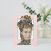 Extravagante Hasen und Bonnets Brunch Oster Einladung (Stehend Vorderseite)