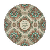 Extravagante, herkömmliche Runde individuell einst Schneidebrett (Vorderseite)