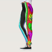 Extravagante Herzen Leggings (Links)