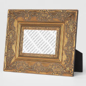 Extravagante Holzrahmen zur Fotografie Fotoplatte (Seite)