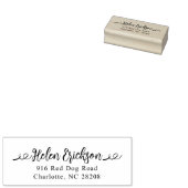 Extravagante Kalligrafie-Pinselspitze Anschrift Br Gummistempel (Stempel)