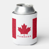Extravagante kanadische Flagge Dosenkühler (Kanne Vorderseite)