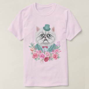 Extravagante Katze T-Shirt