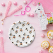 Extravagante Katzen I Pappteller (Party)