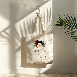 Extravagante klassische Blume Hochzeit Tragetasche