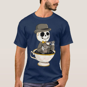 Extravagante Knochen T-Shirt