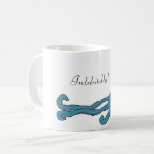 Extravagante Krake Kaffeetasse (Vorderseite Links)