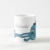 Extravagante Krake Kaffeetasse (Mittel)