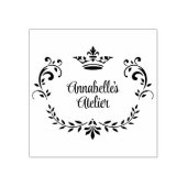 Extravagante Kronenkleidung - individuelle Briefma Gummistempel (Prägung)