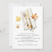 Extravagante Küchenherstellung | Rustikales Fall L Einladung (Vorderseite)