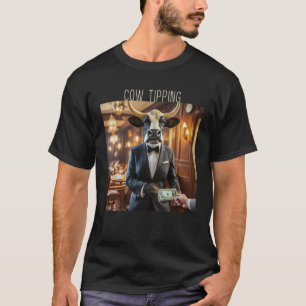 Extravagante Kuhkippen T-Shirt