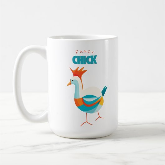 Extravagante Küken Kaffeetasse (Links)