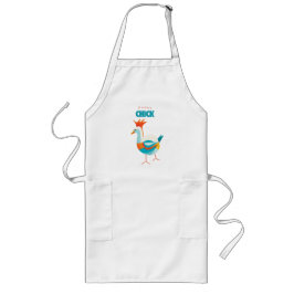 Extravagante Küken Lange Schürze