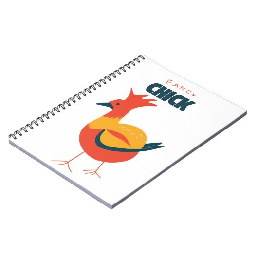 Extravagante Küken Notizblock (Linke Seite)
