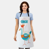 Extravagante Küken Schürze (Getragen)