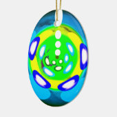 Extravagante Kunst Keramik Ornament (Links)