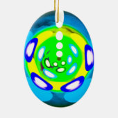 Extravagante Kunst Keramik Ornament (Hinten)