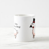 Extravagante Lama-Tasse Kaffeetasse (Mittel)