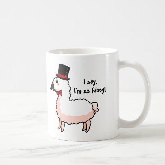 Extravagante Lama-Tasse Kaffeetasse (Rechts)