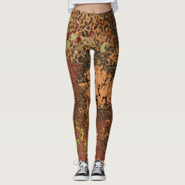Extravagante Leggings-afrikanischer Leggings