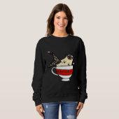 Extravagante Legs Teacup Mops Essential T - Shirt (Vorne ganz)