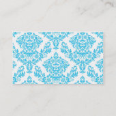 Extravagante Lilie Visitenkarte (Rückseite)