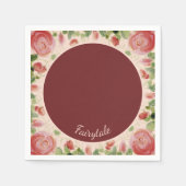 Extravagante Märchen Serviette (Vorderseite)