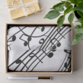 Extravagante Musiknote Seidenpapier (Geschenk)