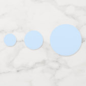 Extravagante Musiknoten Blau Konfetti (Rückseiten)