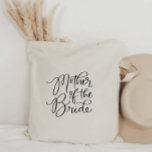 Extravagante Mutter der Bride Hand Lettered Tote B Tragetasche<br><div class="desc">Geschenke unsere originale Hand gemietete Tote Tasche an die Mutter der Braut für alle ihre Goodies an deinem Hochzeitstag!</div>