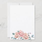 Extravagante Nagelkunst Einladung zum Geburtstag (Rückseite)