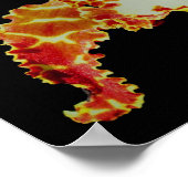 Extravagante Orchid-Blume Poster (Ecke)