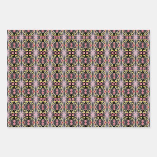 Extravagante Papierfarbe nach eigener Wahl Geschenkpapier Set (Vorderseite)