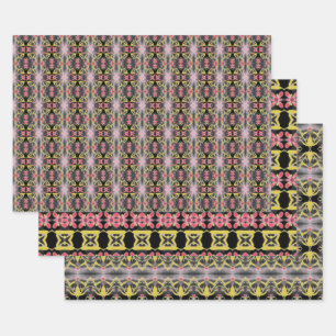 Extravagante Papierfarbe nach eigener Wahl Geschenkpapier Set