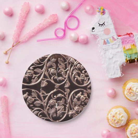 Extravagante Papierplatte Pappteller (Party)