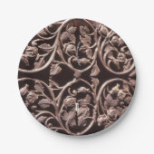 Extravagante Papierplatte Pappteller (Vorderseite)