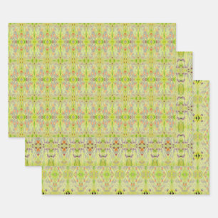 Extravagante Papiertücher, die sich ideal für die  Geschenkpapier Set