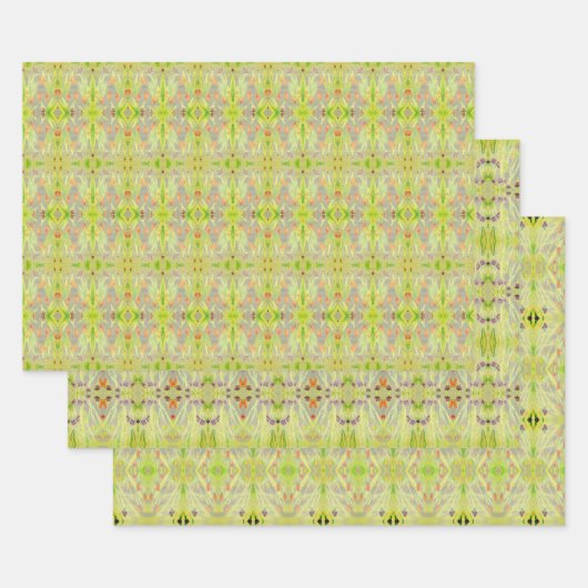 Extravagante Papiertücher, die sich ideal für die Geschenkpapier Set (Set)