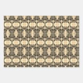 Extravagante Papierzieherblätter Geschenkpapier Set (Vorderseite 2)