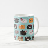 Extravagante persische Katzen Kaffeetasse (VorderseiteRechts)