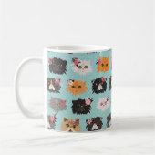 Extravagante persische Katzen Kaffeetasse (Links)