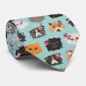 Extravagante persische Katzen Krawatte (Gerollt)