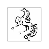 extravagante Pferdekunst Briefmarke Gummistempel (Prägung)