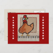 extravagante Postkarte (Vorne/Hinten)